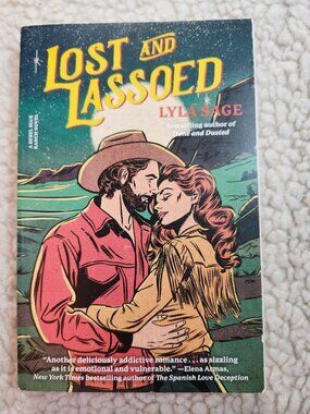 Lost and Lassoed Lyla Sage Trade Paperback 2024 Romance Rebel Blue Ranch Novel